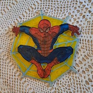 Spider-Man Kids Wall Decor - Red & Blue Spider Web Accent